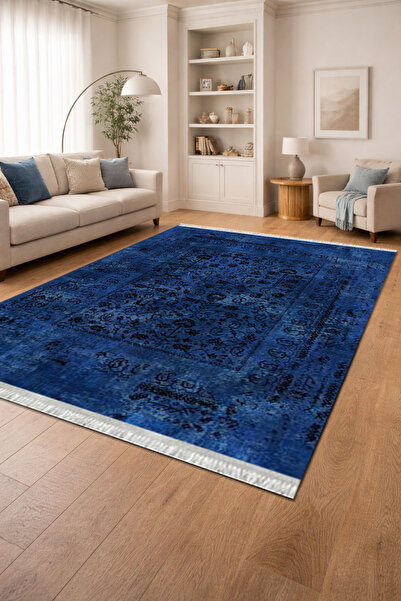 Home Kaymaz Dot Taban Dijital Baskılı Yıkanabilir Leke Tutmayan Halı Yolluk