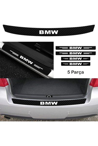 pınaxar ملصق كربون لصندوق السيارة وعتبة الباب Bmw Ix3 (مجموعة)