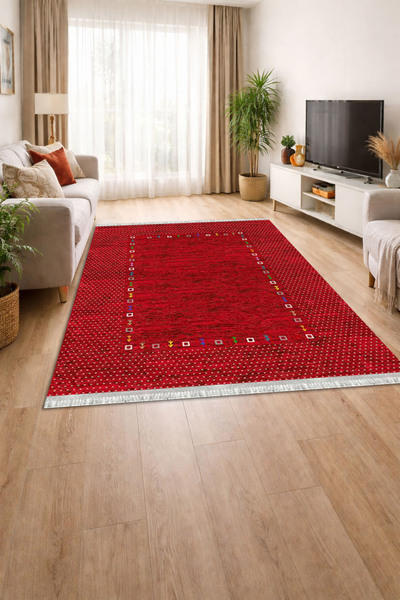 Home Dokuma taban Kaymaz Dijital Baskılı Yıkanabilir Leke Tutmayan Salon Halı...