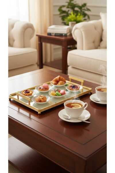 Generic Luxurious Serving Tray. Adding a Wonderful Addition.