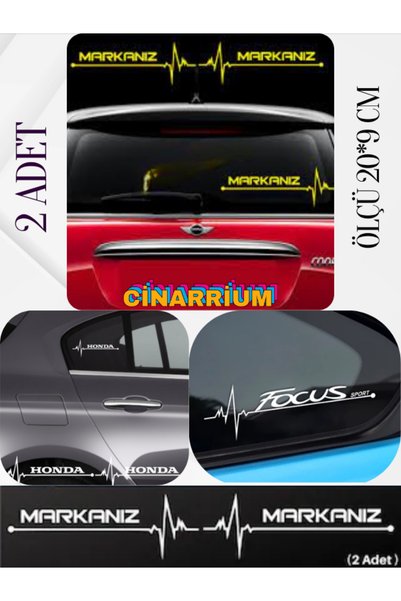 pınaxar Kia Sportage Compatible Ritim Auto Sticker 2 Pieces Quality Design