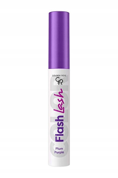 Golden Rose Flash Lash Colored Mascara No: 07 Plum Purple - Renkli Maskara