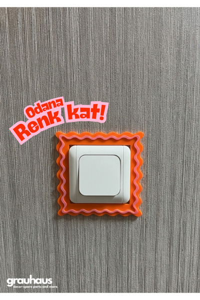 GRAUHAUS Dekoratif Renkli Priz Işık Çerçevesi