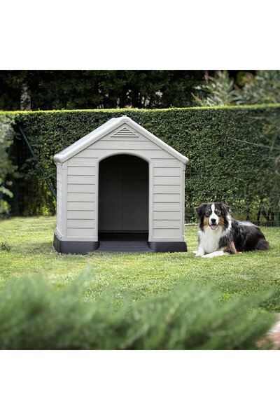 stratecht Dış Mekan Köpek Kulübesi UV Dayanımlı, Hava Koşullarına Dayanıklı Y...