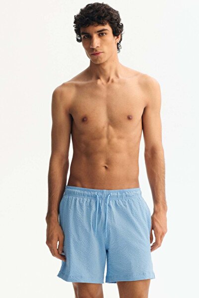 H&M Seersucker swim shorts