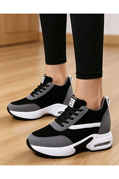 SOSENFER Women's Sneakers, Casual Outdoor Height Increasing Sport Shoes for W...