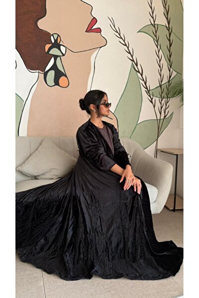 Abaya zeropoint عباية مخملية فاخرة