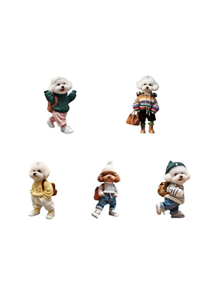 BsElektronik Araba Ayna Süsü veya İç Aksesuar Köpek Görselleri Figürlü Tasarı...