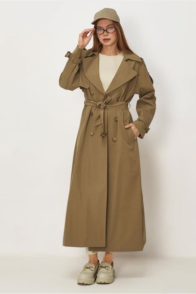 Alvina Belted Trench Coat 11002