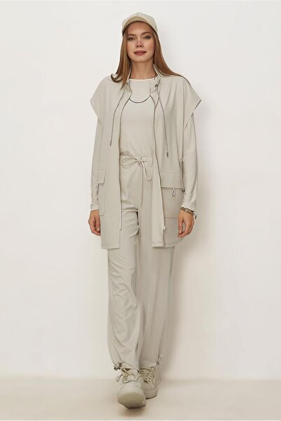 Alvina Yelekli̇ Track Suit Set 46388