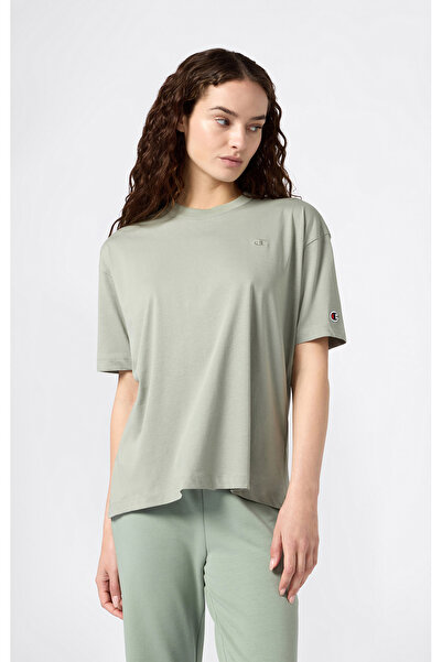 Champion Icons Short-Sleeve Tee Green Women's T-Shirt - 117865-Gs148