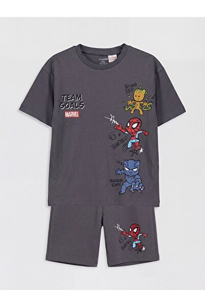 LC Waikiki LCW Kids Spider-Man Baskılı Erkek Çocuk Pijama Takımı