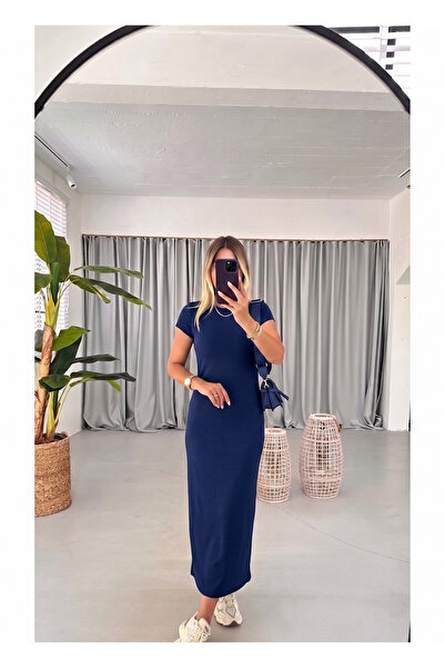 YUSUF CAN KARATAŞ KARATAŞ GİYİM Γυναικείο ριμπ ύφασμα κασκόλ με κοντό μανίκι,...