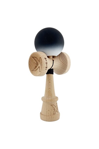 Cyrax Kendama X Original, Șnur 62/65 cm Gradient Negru/Alb