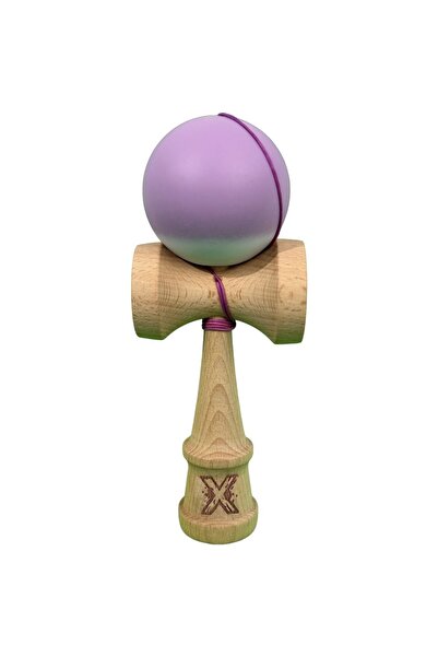 Cyrax Kendama X Original, 18 x 6 x 7 cm Gradient Mov/Alb