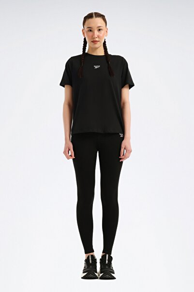 Reebok NEW ID CLASS REG TEE Siyah Kadın Kısa Kol T-Shirt