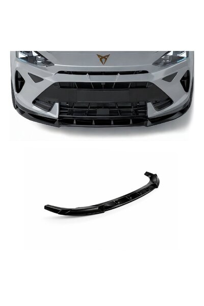 YıldızTuning Cupra Formentor 2024+ Makyajlı Ön Tampon Eki Lip Piano Black