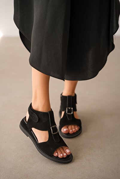 selin shoes Γυναικεία σανδάλια Lavia με αγκράφα και λεπτομέρεια από Velcro στ...