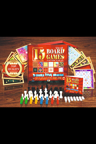 HOBYGAMES 15 Games in 1 |   Family & Kids Entertainment Set