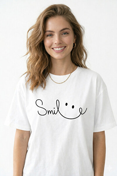 Lizbon Style Γυναικείο μπλουζάκι Oversize 100% βαμβακερό, άνετη εφαρμογή, με ...