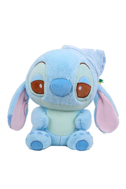 OEM pluș Jucărie Stitch, 30 cm, Albastru deschis, Personaj Disney Lilo & Stitch