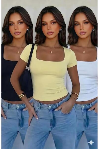 ÖZ PAMUK ΓΥΝΑΙΚΕΙΟ ΣΕΤ 3 ΤΕΜΑΧΙΩΝ ΒΑΜΒΑΚΙ Με απαλή υφή, άνετη ίσια γραμμή, ΚΟ...