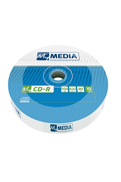 TECLA EDITION Set de 10 CD-R 700 Mb, 52X, My Media 69204, 80 min, cu logo, am...