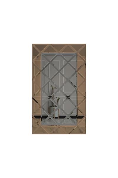 POTRO Oglinda cu fazeta 120 x 200 cm Bronze-Gri