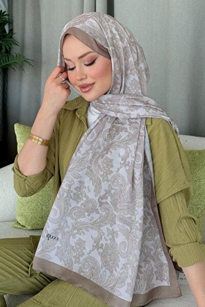 Şulemoda Giyim Aras Desen Ψηφιακό Σάλι Βιζόν