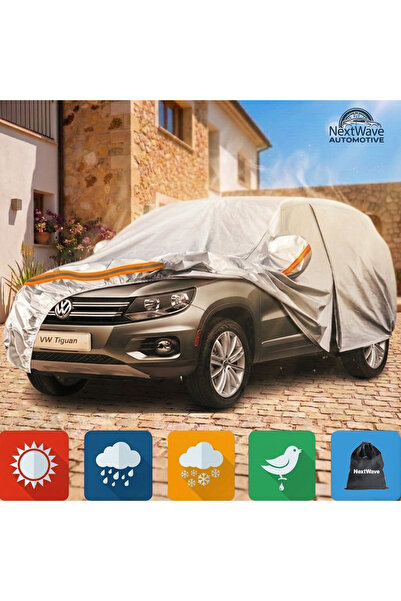 NEXTWAVE ®️   Κάλυμμα αυτοκινήτου SUV 490x200x185 εκ., αδιάβροχο, προστασία U...