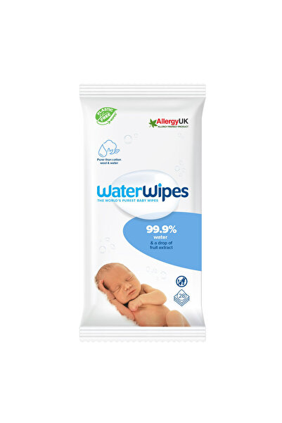 WaterWipes مناديل مبللة للأطفال بخلاصة الفواكه - 28 قطعة