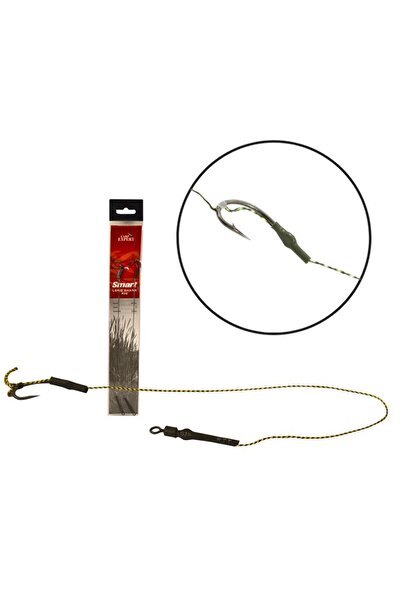carp expert Long Shank Boilie Rig Assembly, Size 2, Packaging: 2 pcs/packet
