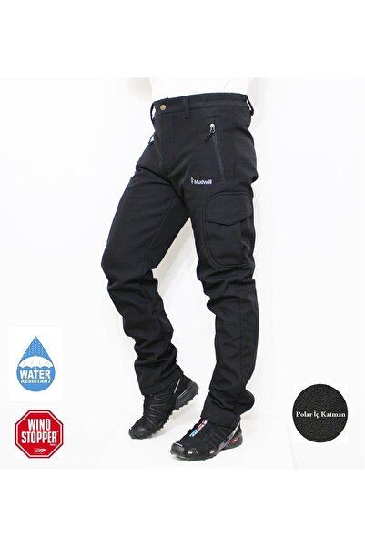 Mudwill Softshell Kargo Cepli Kışlık Erkek Pantolon