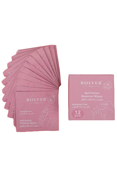 Bolver مناديل إزالة طلاء الأظافر