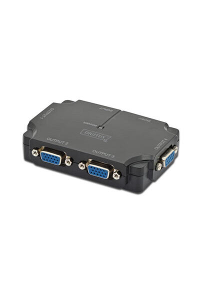 Digitus DS-42120-1 4 Port VGA 1920x1080P 350Mhz VGA Görüntü Çoklayıcı Spliter