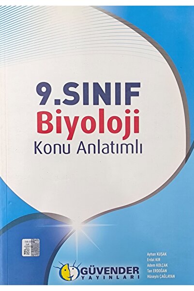 Güvender Yayınları 9. Sınıf Biyoloji Konu Anlatımlı