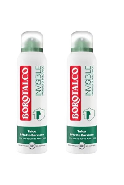 Borotalco Pachet 2x Deodorant Spray Invisible, 150ml