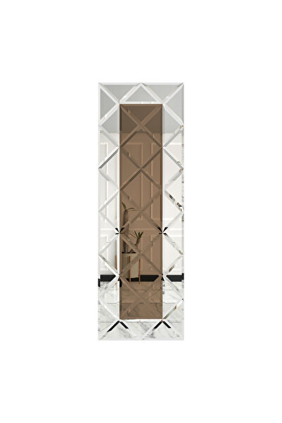 POTRO Oglinda cu fazeta 80 x 240 cm Argintiu-Bronze