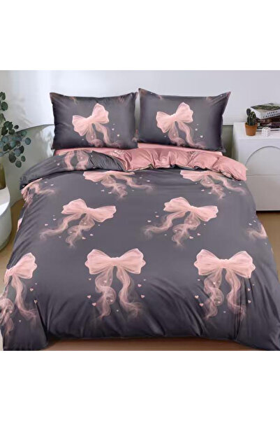 OEM Bed linen for double bed 2 people, 4 pieces, JHN, Satin cotton, AURA-0607