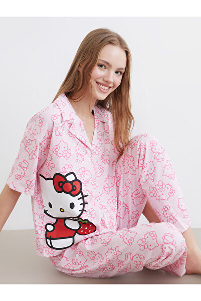 LC Waikiki Γυναικείο Σετ Πιτζάμες με σχέδιο Hello Kitty