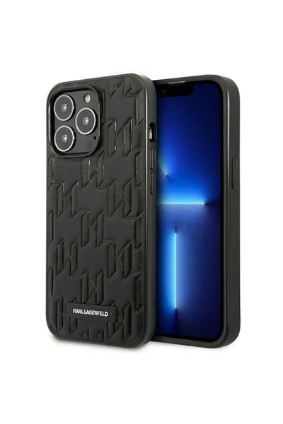 Karl Lagerfeld KLHCP13LMNMP1K iPhone 13 Pro / 13 6.1 "hardcase black / black ...