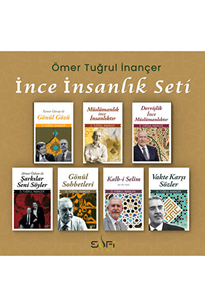 Sufi Kitap Ömer Tuğrul İnançer - İnce İnsanlık Seti (Katlanır Kartpostal Hedi...