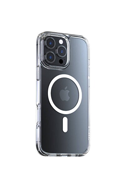 TORRAS Husă din seria Diamond-Mag pentru iPhone 16 ProMax (Transparentă)