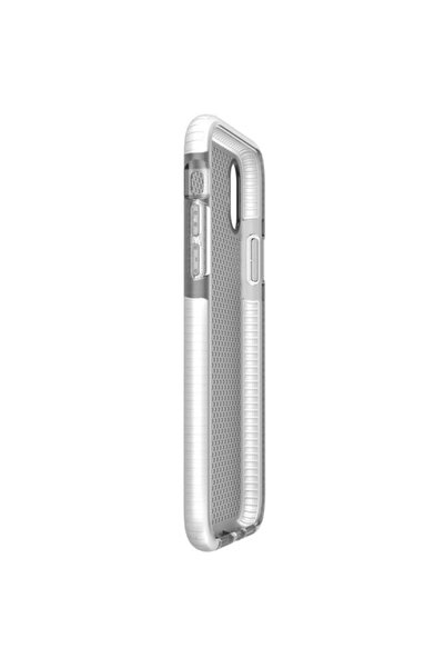 TELLUR Carcasa Hibrid cu margine mata pentru iPhone X/XS, Alb