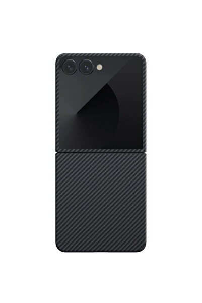 PITAKA Husă Ultra-Subțire, Negru/Gri - Samsung Galaxy Z Flip 7