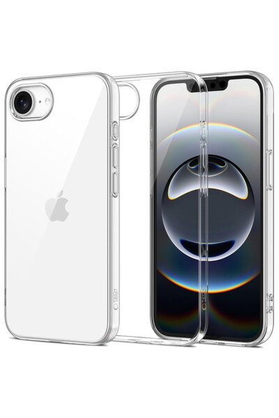 Tech-Protect HusДѓ FlexAir pentru iPhone 16E, slim И™i flexibilДѓ, transparentДѓ
