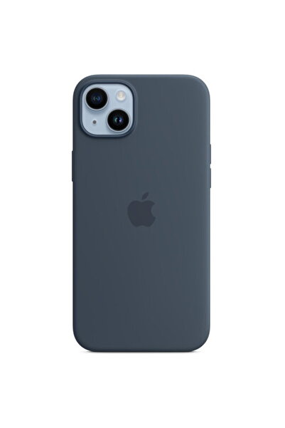 Apple iPhone 14 Plus Silicone MagSafe - Storm Blue