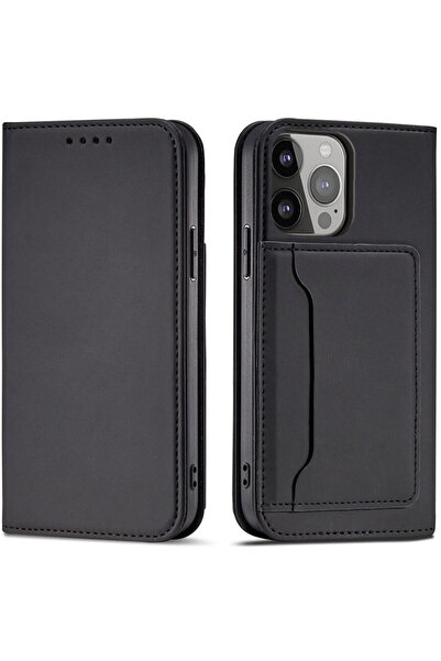 Hurtel Husa Magnet Card Case for iPhone 13 Pro Pouch Card Wallet Card Holder ...