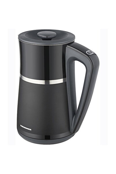 Heinner Electric kettle HEK-D22002WBK 2200w, capacity 1.7l, LCD display, elec...