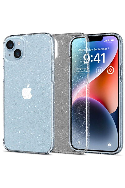 Spigen Cristal lichid iPhone 14 Plus Cristal cu sclipici